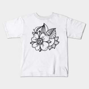 Cute flower Design Kids T-Shirt